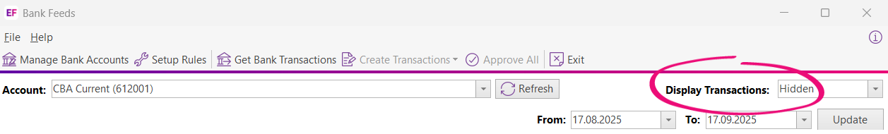 ExoBus_BankFeeds_ViewHiddenTransactions.png